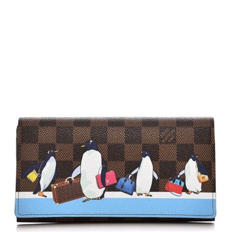 louis vuitton penguin wallet|Louis Vuitton long wallet men's.